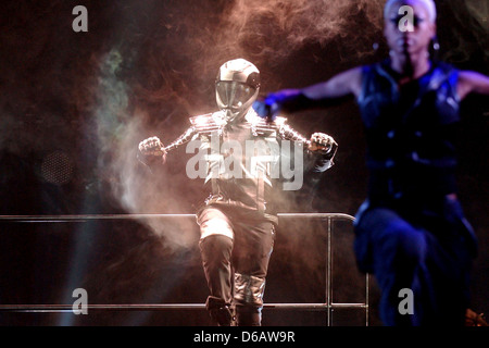 Usher performing a sold out concert at the Ahoy stadium Rotterdam, The Netherlands - 01.03.11 Stock Photo