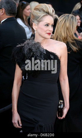 Sharon Stone 83rd Annual Academy Awards (Oscars) held at the Kodak Theatre - Arrivals Los Angeles, California - 27.02.11 Stock Photo