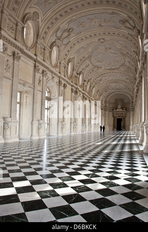 Italy - Royal Palace: Galleria di Diana, Venaria Stock Photo
