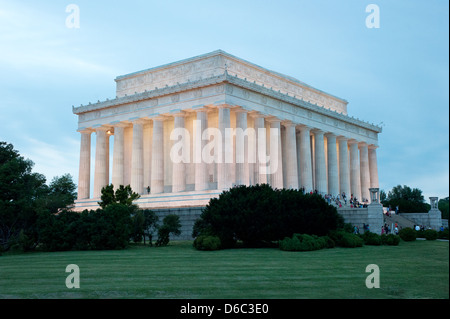 Abraham Lincoln Memorial, Washington DC. Stock Photo