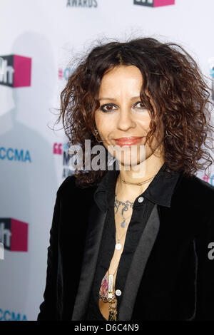 Producer Linda Perry arrives at the 17th Annual Critics' Choice Movie