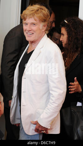 US actor and director Robert Redford attends the photocall of the movie 'The Company you keep' during the 69th Venice Film Festival in Venice, Italy, 06 September 2012. Photo: Jens Kalaene dpa Stock Photo