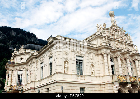 Linderhof Schloss Stock Photo