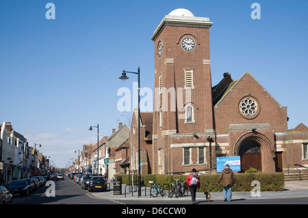 Free Church, Connaught Avenue, Frinton on Sea, Essex, England Stock Photo