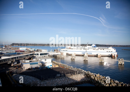 Tsawwassen Ferry Ferries Terminal Vancouver Canada Stone Concrete Pier ...