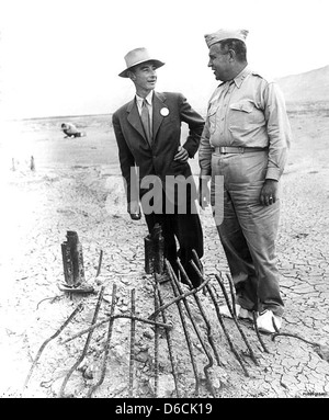 Photo for Robert Oppenheimer Los Alamos badge, 1940s - Oppenheimer was ...
