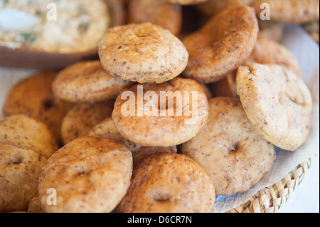 Typical Mapuche fare in Temuco, Chile Stock Photo