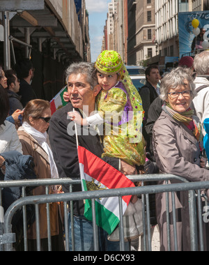 10th annual Persian Parade on Madison Ave. in New York Stock Photo