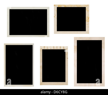 old photo frames Stock Photo