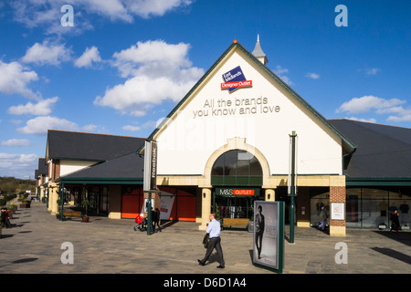 McArthurGlen East Midlands Designer Outlet shopping centre, Derbyshire. Stock Photo