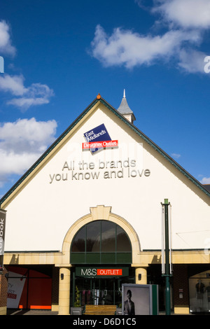 McArthurGlen East Midlands Designer Outlet shopping centre, Derbyshire. Stock Photo