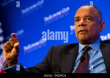 Kenneth Irvine Chenault, Chairman and CEO of American Express.  Stock Photo