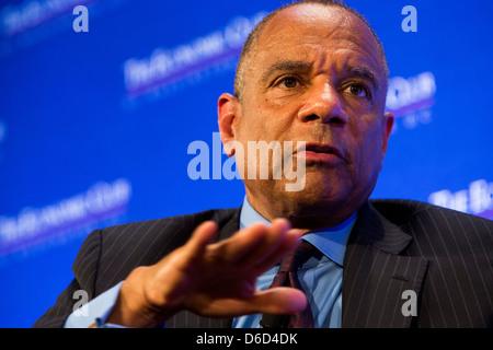 Kenneth Irvine Chenault, Chairman and CEO of American Express.  Stock Photo