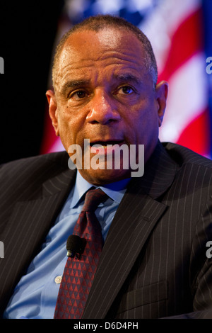 Kenneth Irvine Chenault, Chairman and CEO of American Express.  Stock Photo