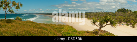 Dreamtime Beach, Fingal Head, NSW, Australia Stock Photo