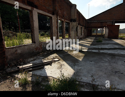old destroyed building Stock Photo