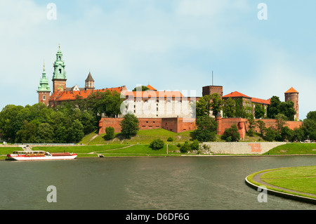 Wawel Castle, Krakow, Poland Stock Photo