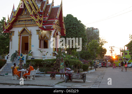 Wat Suwan Khiri Khet Buddhist Temple - Karon Beach - Phuket - Thailand Stock Photo