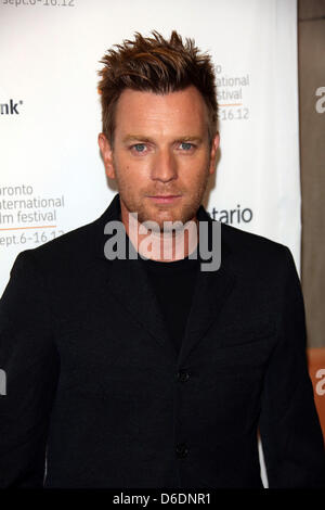 Cast member and Scottish actor Ewan McGregor attends the premiere of the film 'The Impossible' during the 37th annual Toronto International Film Festival in Toronto, Canada, 09 September 2012. The festival runs from 06 to 16 September 2012. Photo: Hubert Boesl Stock Photo