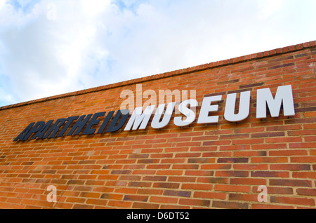 The entrance to the Apartheid museum in Johannesburg Stock Photo