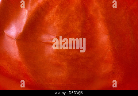 Red Leather Stock Photo