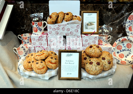 Fat Rascal cakes on display at Bettys Cafe Tea Rooms at York Yorkshire ...