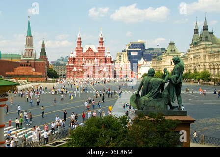 Red Square, Moscow, Russia Stock Photo