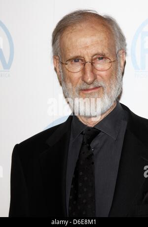 US actor James Cromwell attends the 23rd Annual Producers Guild Awards at Hotel Beverly Hilton in Los Angeles, USA, on 21 January 2012. Photo: Hubert Boesl Stock Photo