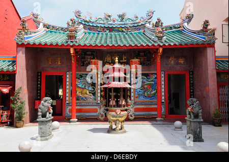 San Ti Chinese Temple in Kuching, Sarawak, Borneo Stock Photo