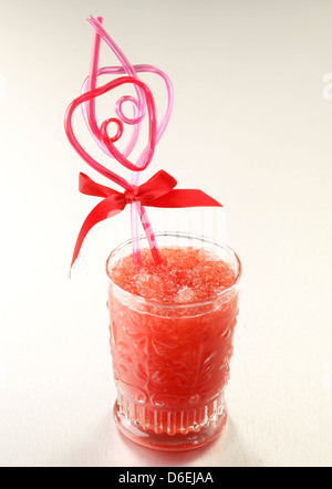 Valentines fruit crush Stock Photo