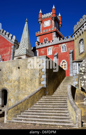 Pena Palace in Sintra, Portugal Stock Photo