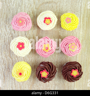 Cupcakes - cut out Stock Photo