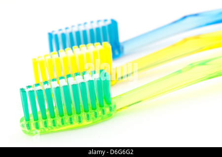 Colorful toothbrush Stock Photo