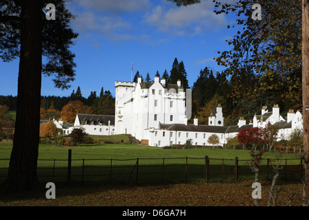 Blair Castle at Blair Atholl in Perthshire Scotland Stock Photo