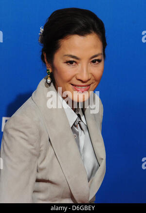 Malay actress Michelle Yeoh arrives for the charity event Cinema for