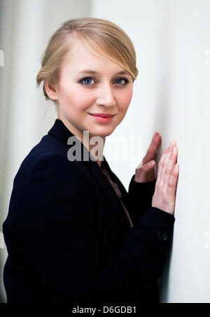 Actress Anna Maria Muehe attends the conferment of the 'Elle Fashion ...