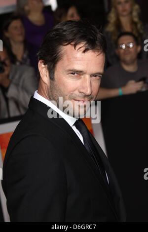 Actor James Purefoy attends the world premiere of 'John Carter' at Regal Cinemas L.A. Live Stadium 14 in Los Angeles, USA, on 22 February 2012. Photo: Hubert Boesl Stock Photo