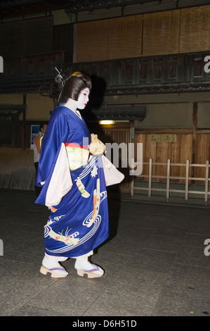 Maiko (Geisha), Gion, Kyoto, Japan, Asia Stock Photo