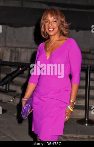 New York, USA. 16th April 2013. TV Host Gayle King attends the Vanity Fair Party 2013 Tribeca Film Festival  on April 16, 2013 in New York City.. Credit: Miro Vrlik Photography/Alamy Live News Stock Photo