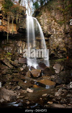 Melincourt falls, Resolven Stock Photo