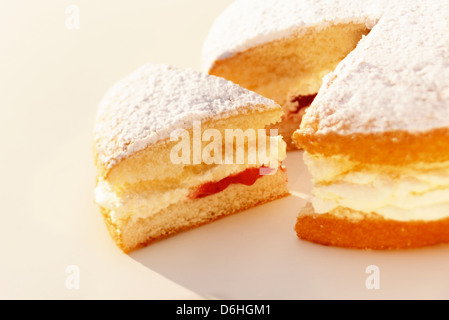 Sponge cake Stock Photo
