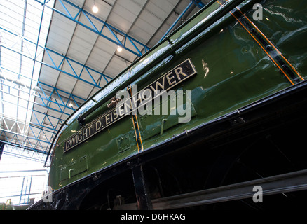 Locomotive, Dwight D. Eisenhower Stock Photo