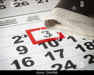 Conceptual image about an international holiday known as World press Day. Stock Photo