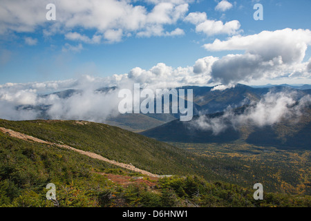 Pemigewasset Wilderness from the Franconia Ridge Trail during the ...