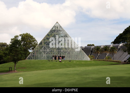 Tropical Centre in the Royal Botanic Gardens of Sydney Stock Photo