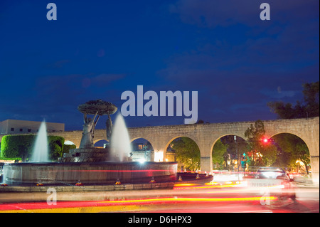 aqueduct, Morelia, Michoacan state, Mexico, North America Stock Photo