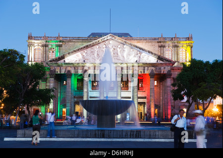 Teatro Degollado, Guadalajara, Mexico, North America Stock Photo