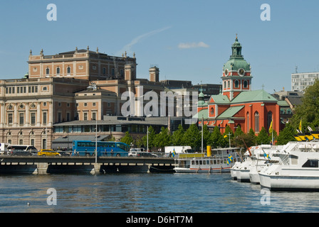 Stockholm Royal Opera House, Stockholm, Sweden Stock Photo