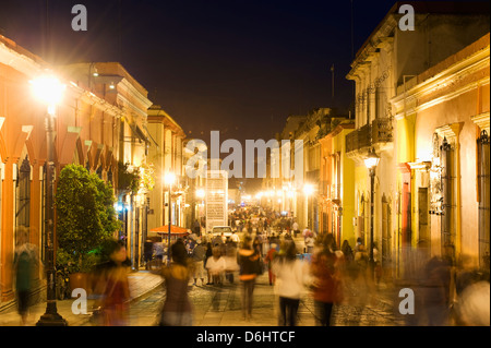 street scene, Oaxaca, Oaxaca state, Mexico, North America Stock Photo