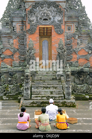 Gate of a Balinese House in Batubulan, Bali, Indonesia, Southeast Asia, Asia Stock Photo